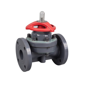 DIAPHRAGM VALVE(FLANGED) UPVC
